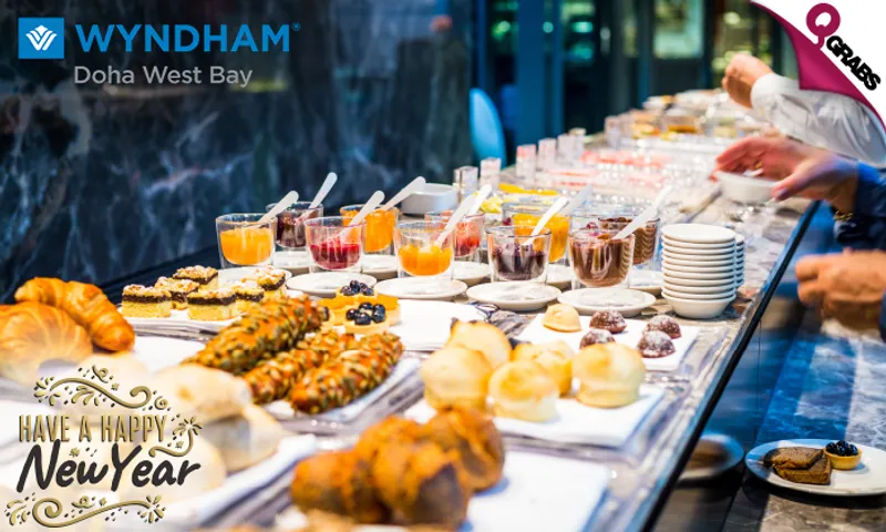 New Year's Eve Buffet at Wyndham Doha West Bay!
